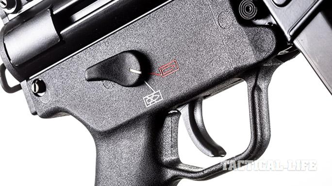 HK SP5K pistol safety