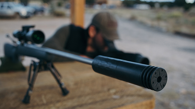 Hearing Protection Act suppressor attached