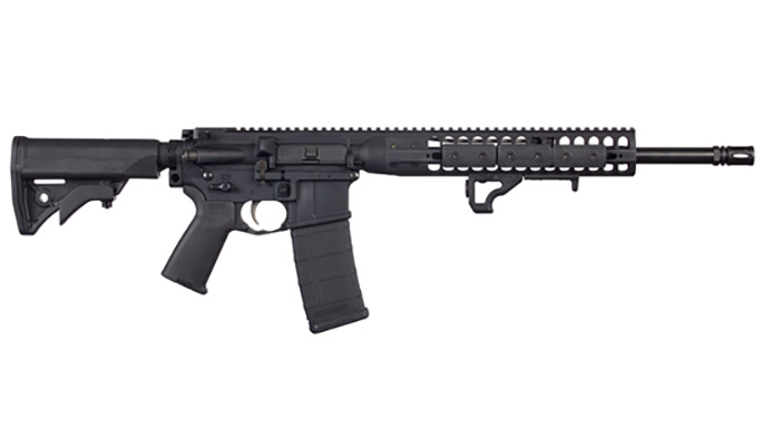 LWRCI IC DI 300 BLK rifle right profile