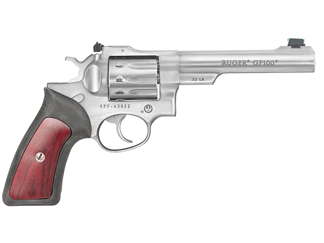 Ruger GP100 rimfire revolvers