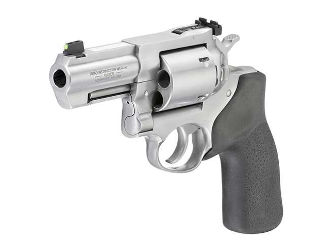 Ruger GP100 .44 Special revolver left angle