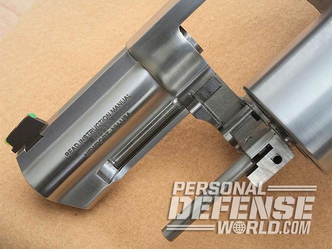 Ruger GP100 .44 Special revolver rod