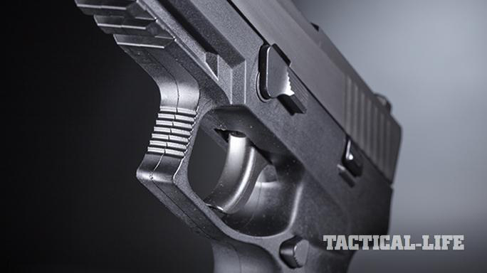 sig sauer p320 pistol trigger Dallas PD