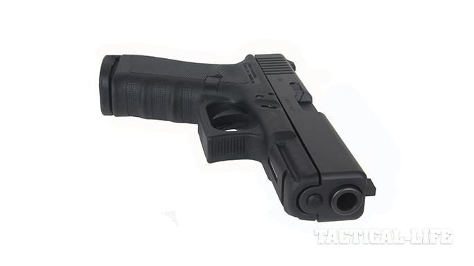Vickers Tactical Glock 19 pistol side angle