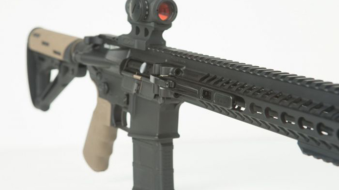F&D Defense XAR Invicta rifle closeup angle