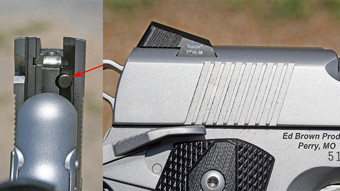 Dropped Gun Inertia Discharge firing pin safety