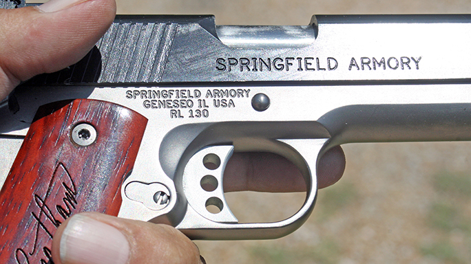 Dropped Gun Inertia Discharge Springfield Armory