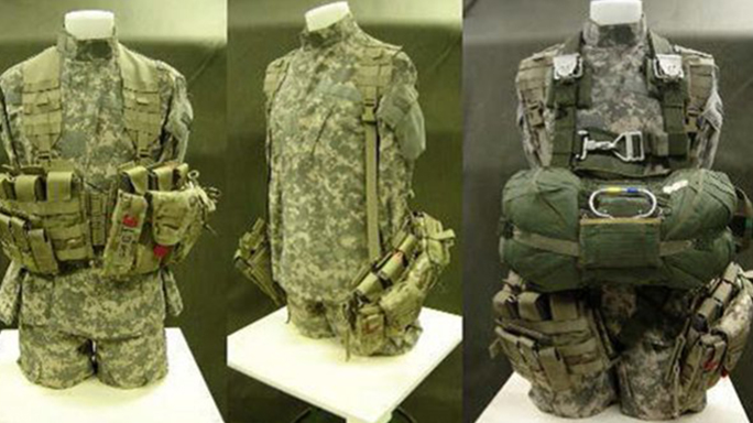 army paratroopers new combat load