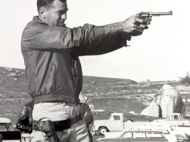 Jack Weaver revolvers handgun shooting stance
