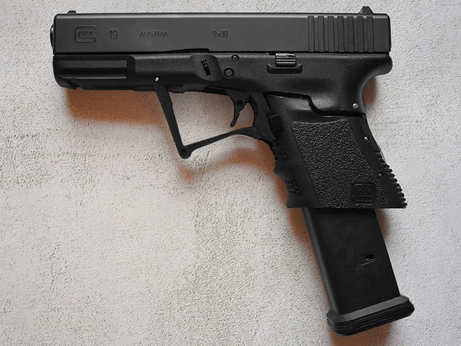 Full Conceal Folding Glock 19 pistol open