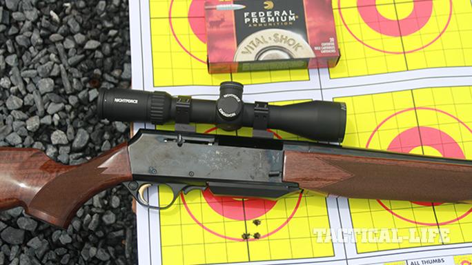 Browning BAR Mark II Safari rifle target