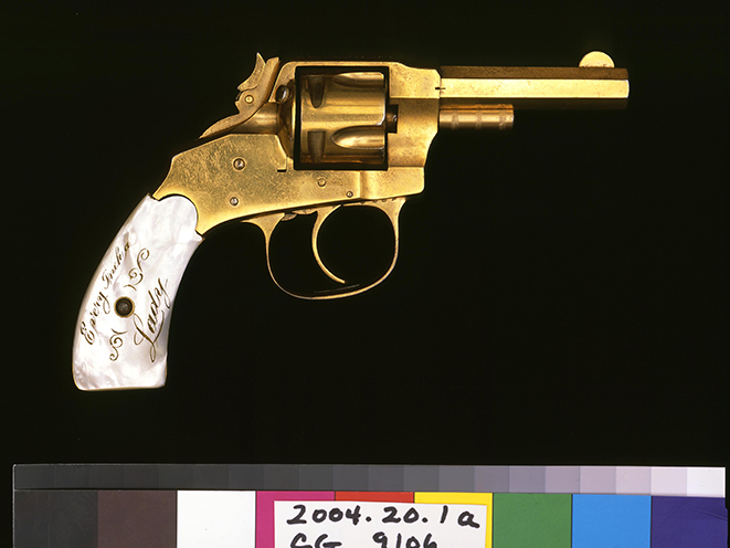Cassie Waters’ Hopkins & Allen XL3 old west revolvers