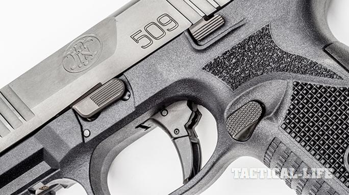 FN 509 pistol controls