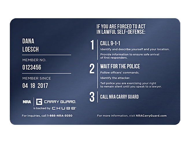 nra carry guard card