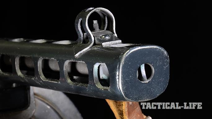 Soviet PPSh-41 submachine gun barrel