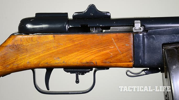 Soviet PPSh-41 submachine gun safety