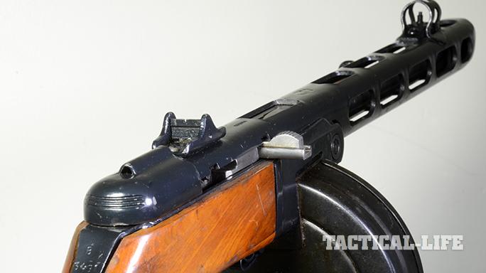 Soviet PPSh-41 submachine gun sights