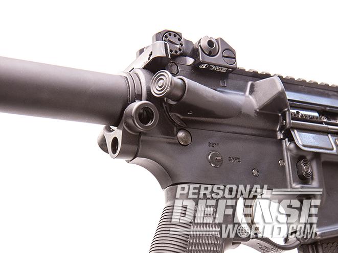 Troy P7A1 pistol forward assist