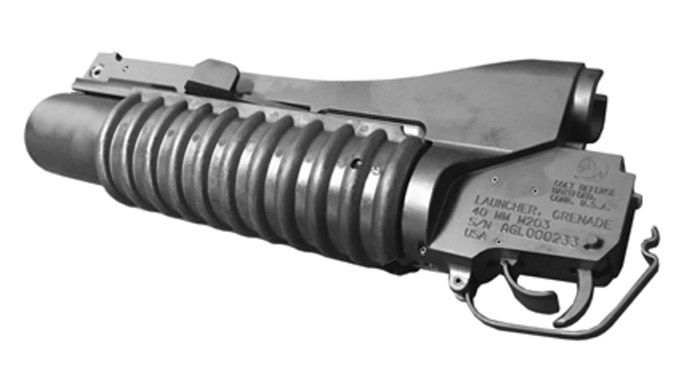Colt M203 grenade launcher
