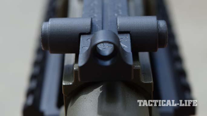 Definitive Arms DAKM-4150 rifle rear sight