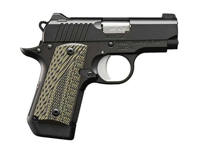 Kimber Micro TLE pistol profile