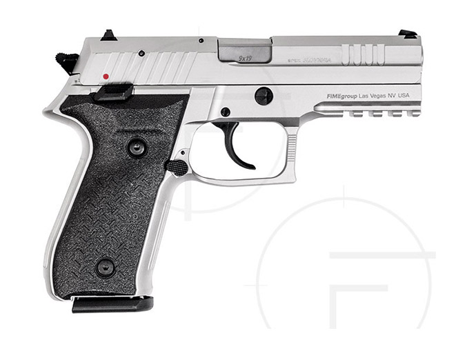 rex pistols nickel plated standard right profile
