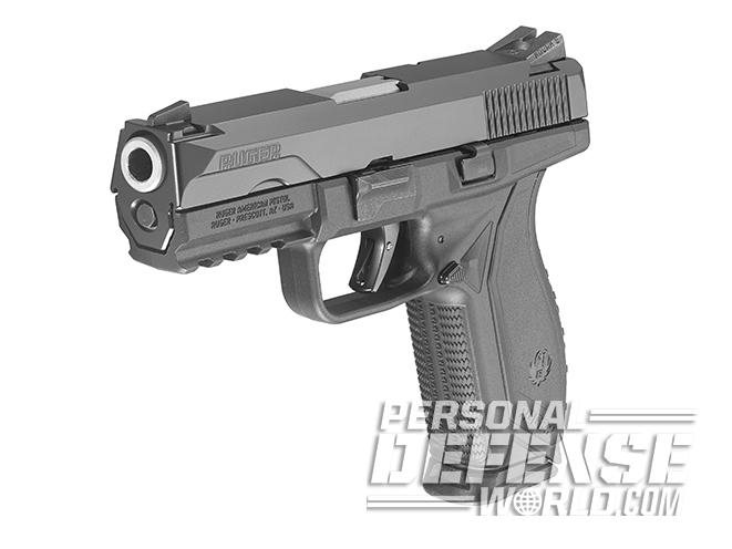 Ruger American Pistol polymer 45 angle
