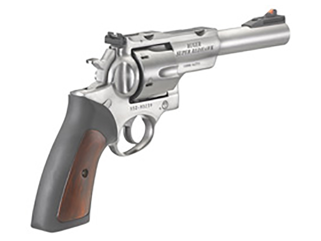 Ruger Super Redhawk 10mm revolver rear angle