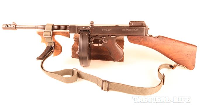 Vickers Combat Application Sling on tommy gun