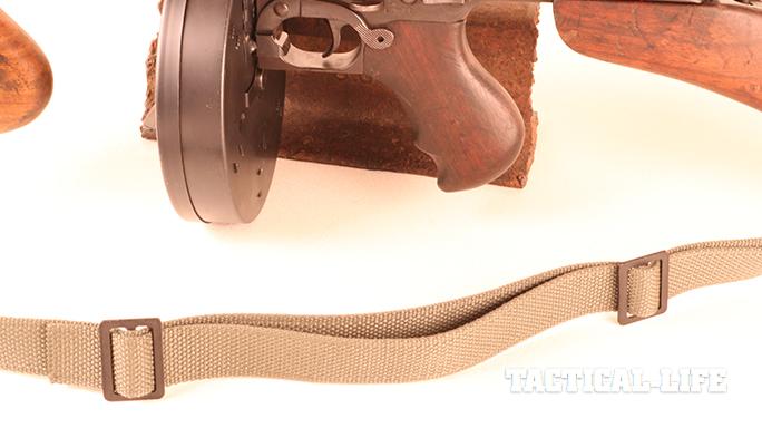 Vickers Combat Application Sling on tommy gun middle
