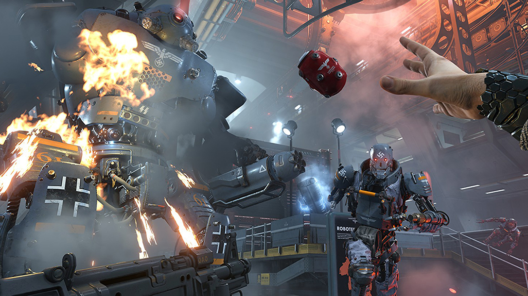 First-Person Shooter Video Games Wolfenstein II: The New Colossus