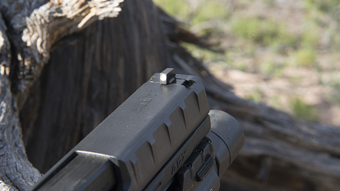 Beretta APX pistol front sight