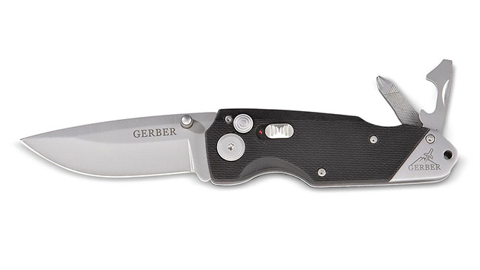 Gerber Obsidian - Serrated Folding Knife knives under $50