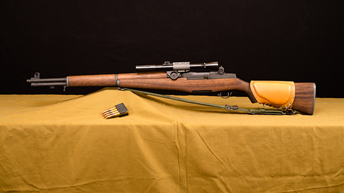 M1D Garand rifle left profile