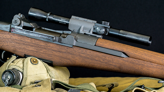 M1D Garand rifle scope