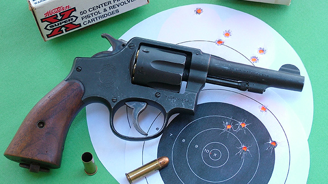Smith & Wesson Victory Revolver target