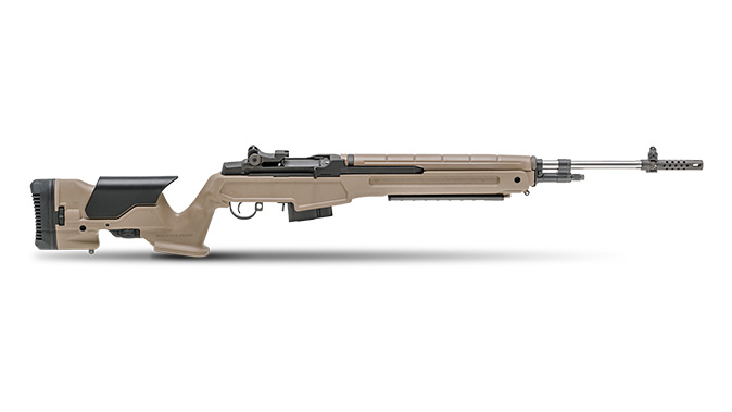 Springfield M1A 6.5 creedmoor rifle FDE precision stock