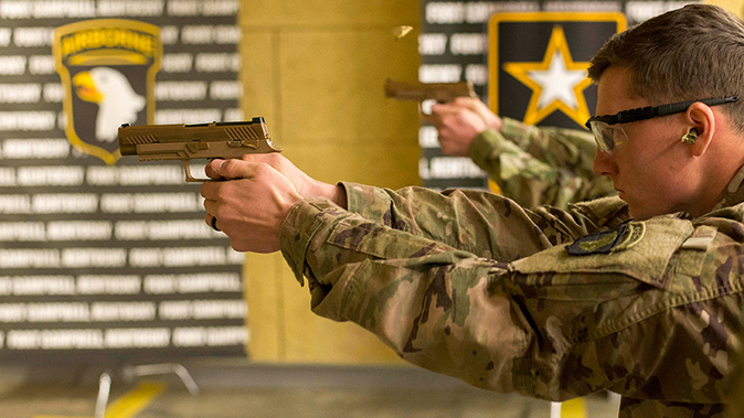 us army m17 pistol shooting test