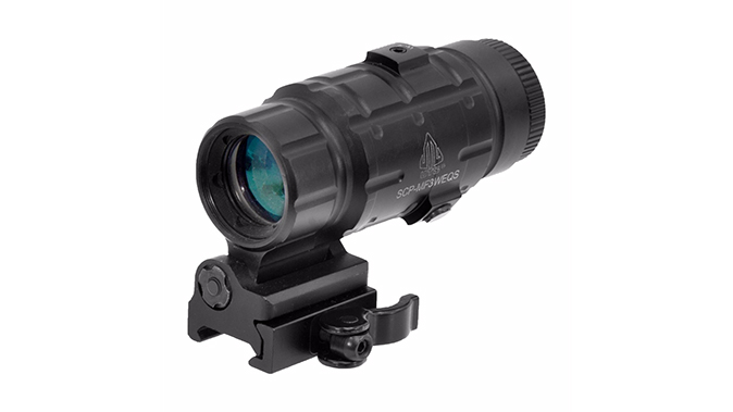 UTG 3X Magnifier With Flip-To-Side QD Mount budget AR