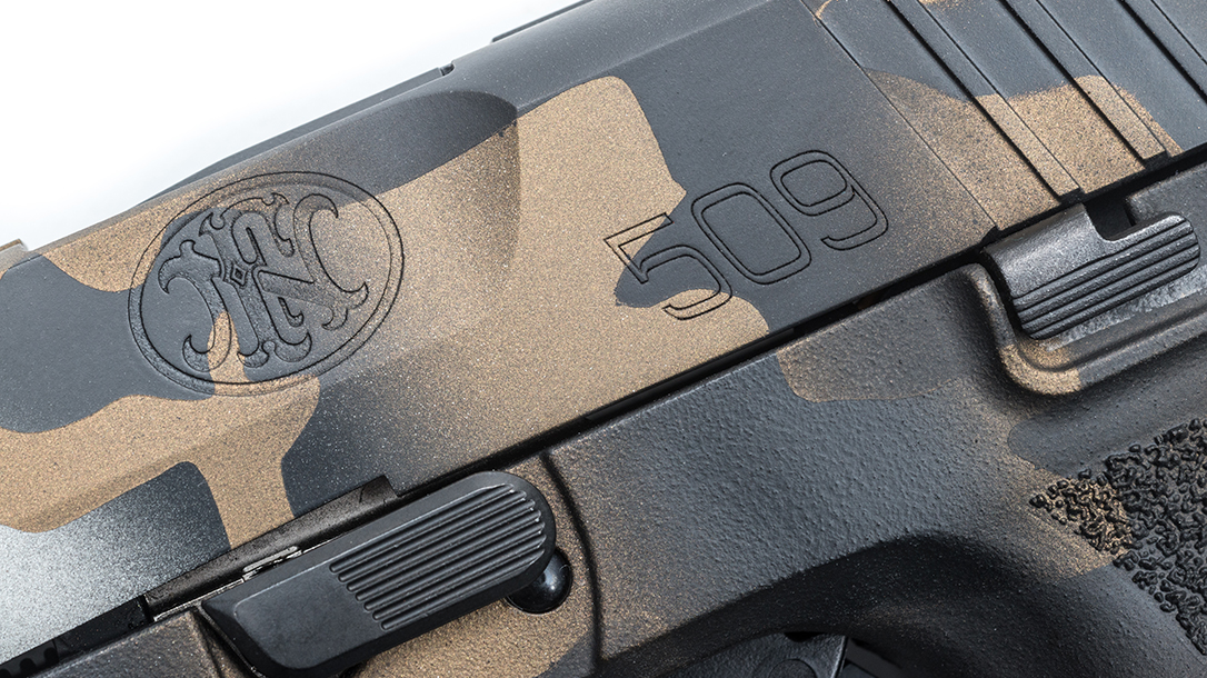 MAD Custom Coating FN 509 Pistol logo