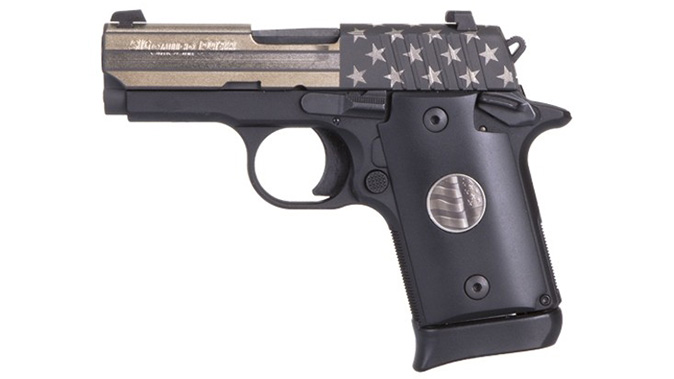 sig sauer P938 STAND pistol left profile
