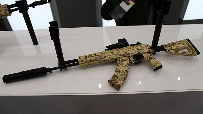 ak-12 AK-15 rifle left profile