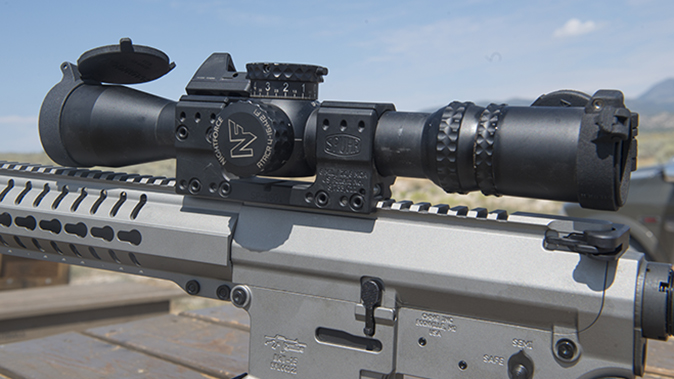 CMMG MkW-15 XFT2 rifle scope