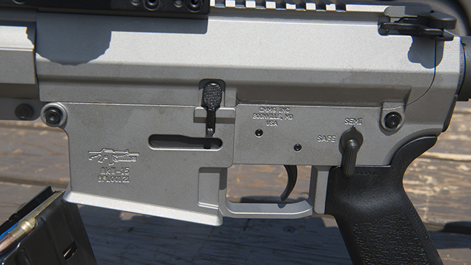 CMMG MkW-15 XFT2 rifle controls