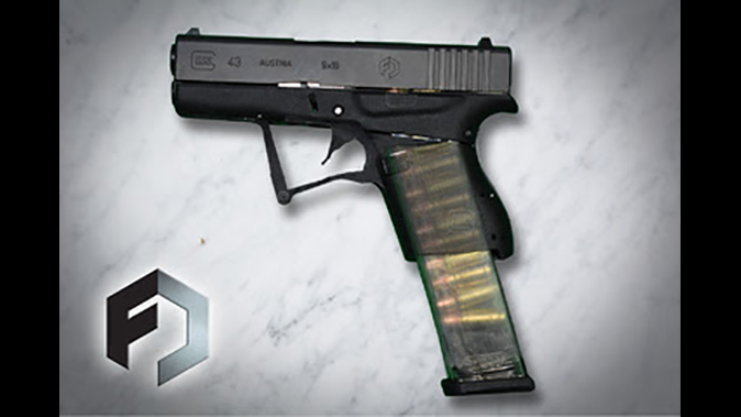 Full Conceal M3G43 pistol unfolded