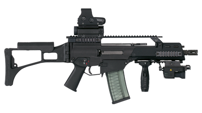 HK G36KC rifle right profile
