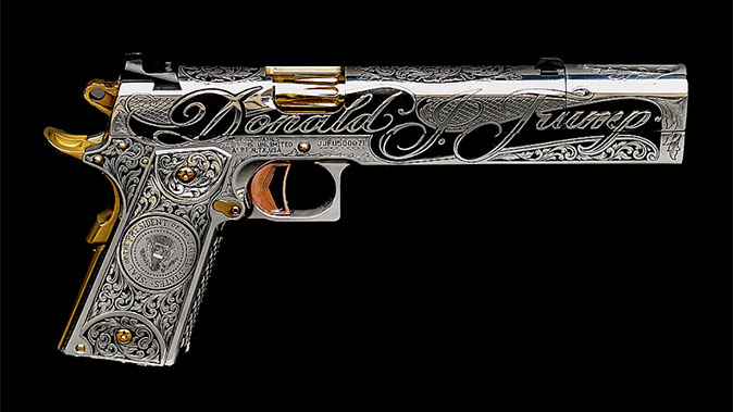 jesse james trump 1911 pistol right profile