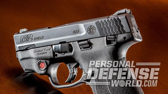 Smith & Wesson M&P9 Shield M2.0 pistol left profile