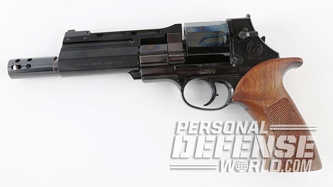 semi-auto revolver mateba left profile