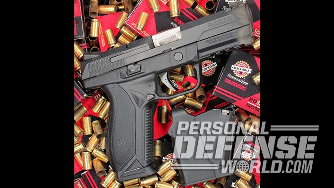 Ruger American Pistol with ammo